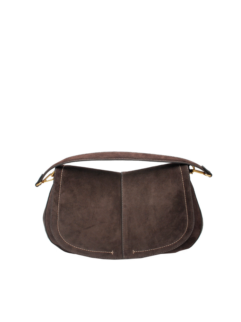 Borsa Gianni Chiarini HELENA ROUND - Camoscio Moka (Art. BS12619) Ai26