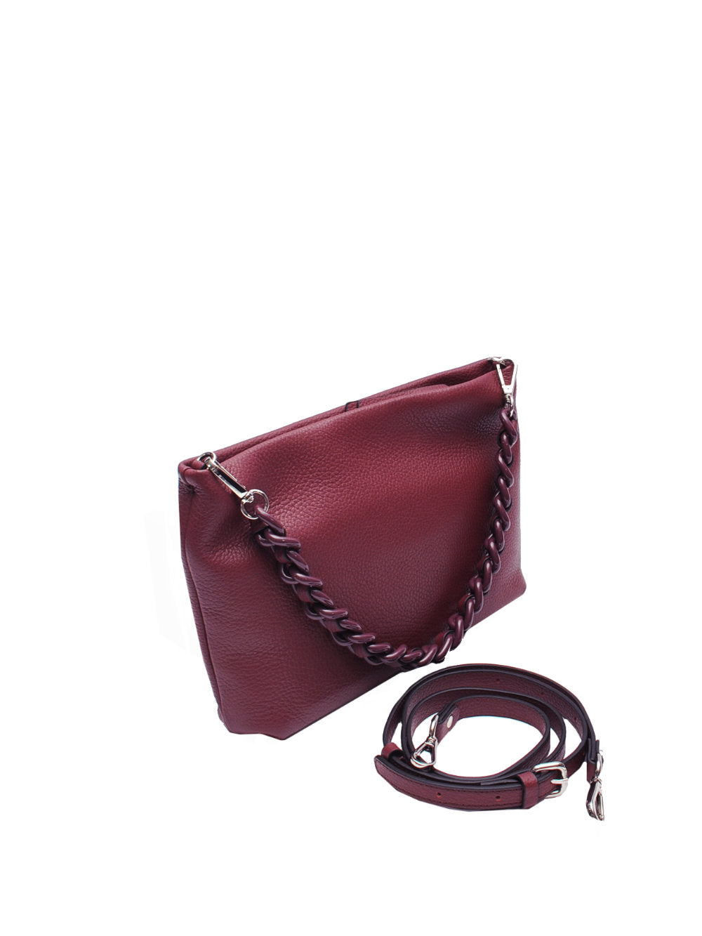 Borsa Gianni Chiarini Brenda - Wine Berry (Art. BS8265) Ai25 - Calzature Nucca