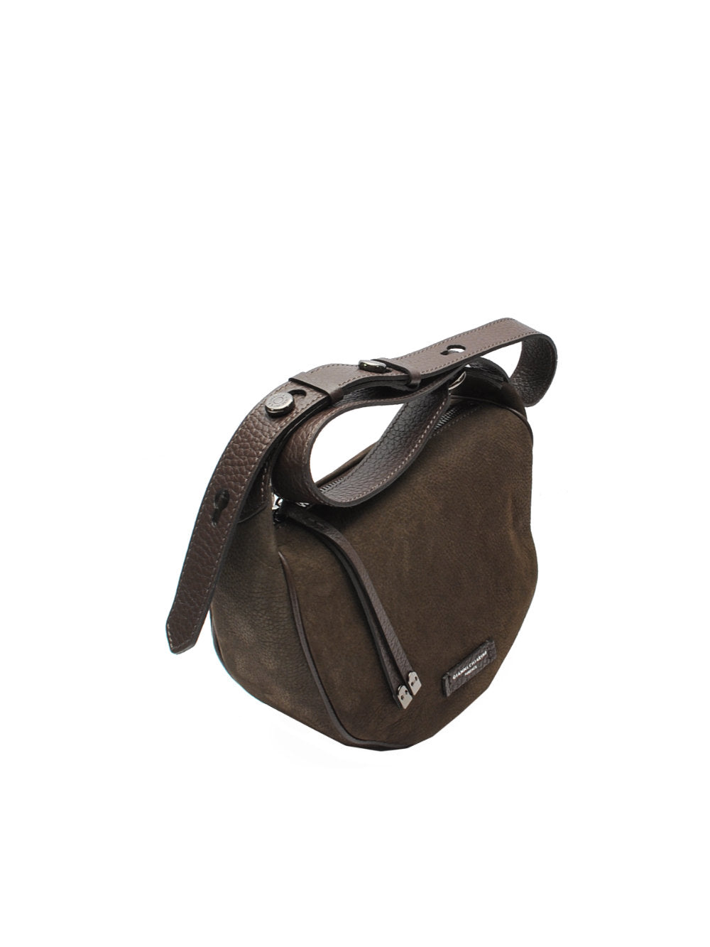 Borsa Tracolla Gianni Chiarini Charlotte - Nabuk Espresso (Art. BS11755) Ai25 - Calzature Nucca