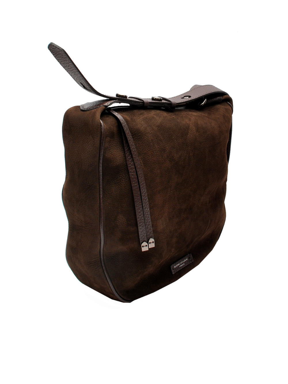 Borsa Tracolla Gianni Chiarini Charlotte - Nabuk Espresso (Art. BS11757) Ai25 - Calzature Nucca
