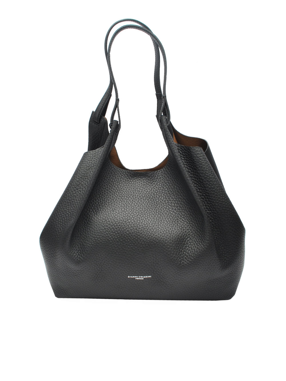 Borsa Gianni Chiarini DUA BS11112 - Bottalato Nero Ai25 - Calzature Nucca