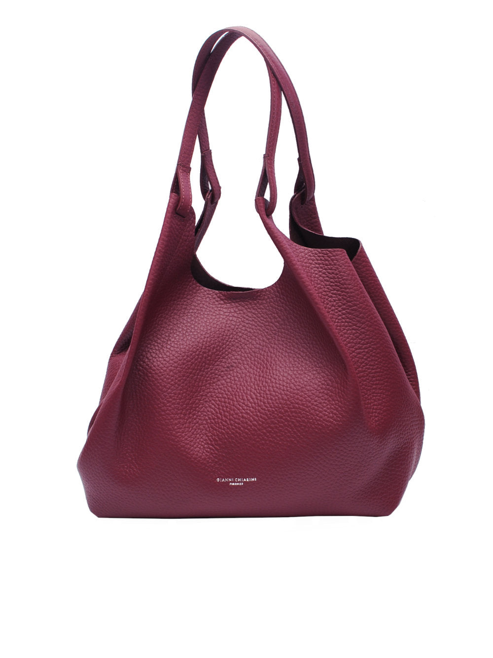 Borsa Gianni Chiarini DUA BS11112 - Bottalato Wine Berry Ai25 - Calzature Nucca