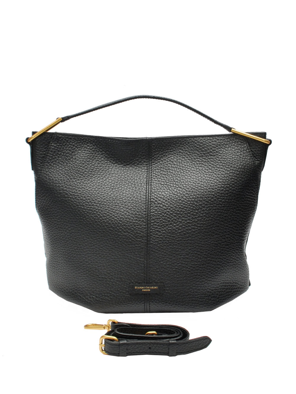 Borsa Tracolla Gianni Chiarini Natasha - Bottalato Nero (Art. BS11817) Ai25 - Calzature Nucca
