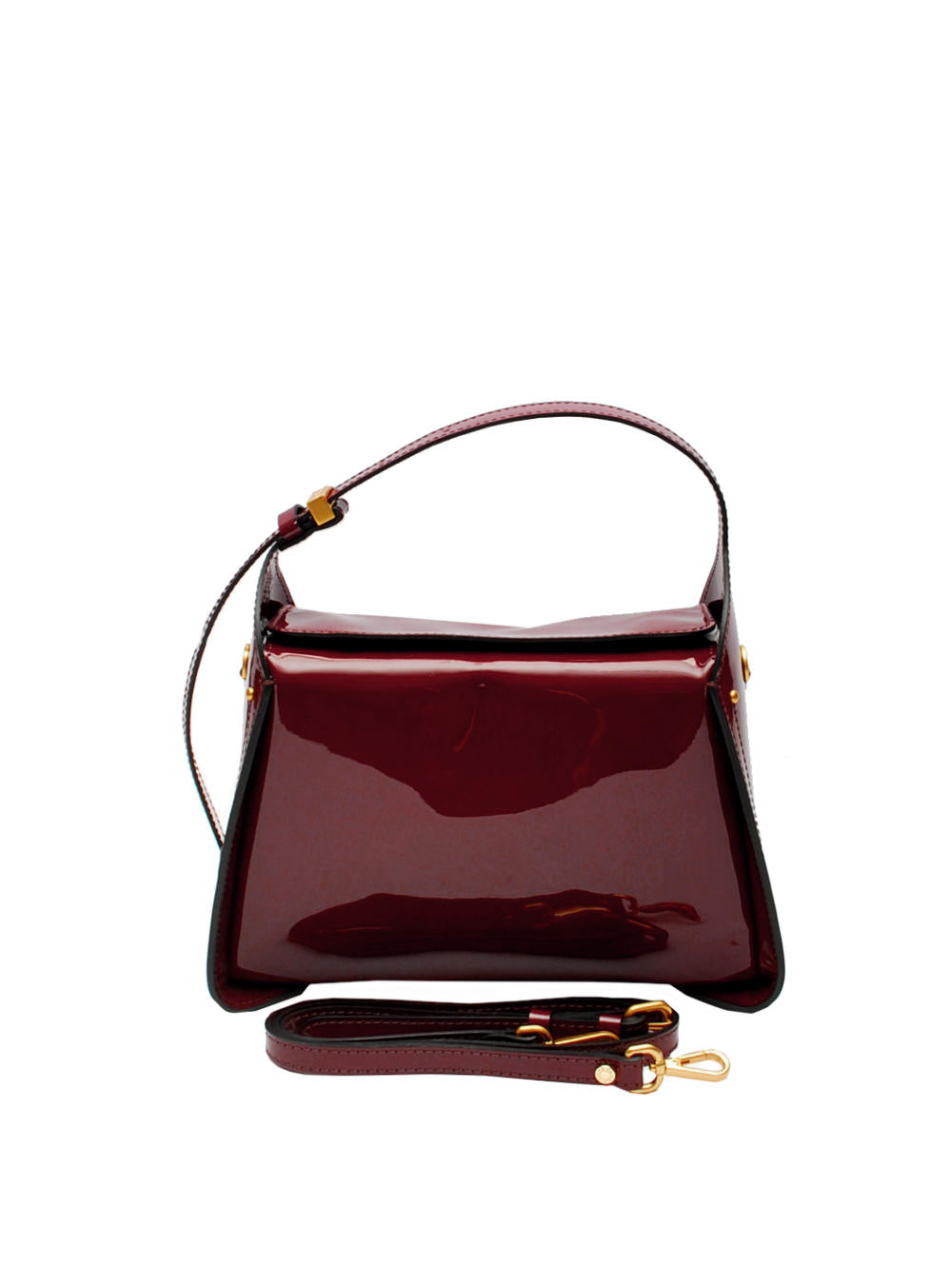 Borsa Gianni Chiarini Penelope - Vernice Wine Berry (Art. BS11871) Ai25 - Calzature Nucca