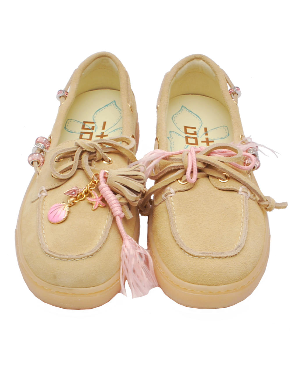 Barche Donna Giò+ Moka02 Camoscio Sabbia Pe26