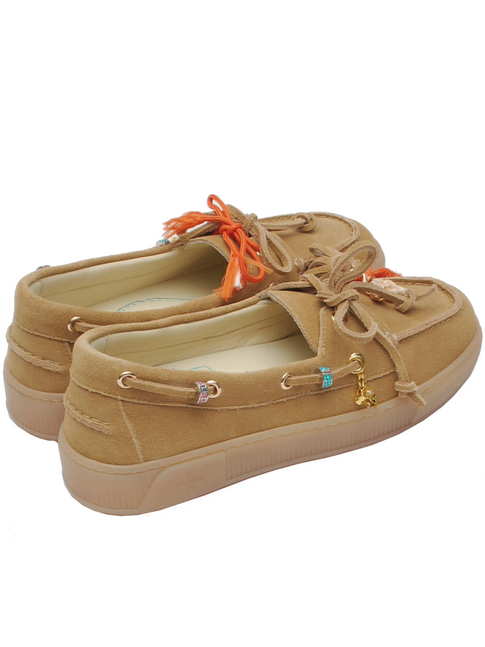 Barche Donna Giò+ Moka04 Camoscio Cuoio Pe26