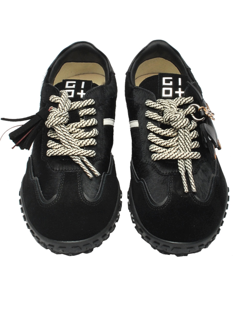 Sneaker Donna Gio+ Camoscio - Cavallino Nero Ai26