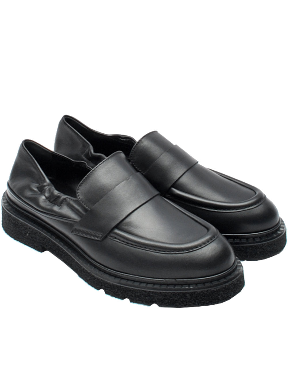 Guglielmo Rotta mocassino Kingsley nappa black ai24