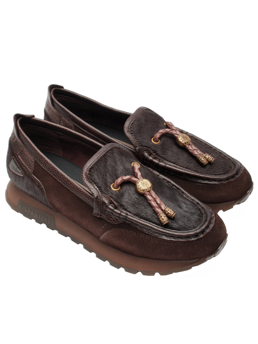 Mocassino Donna Hispanitas 265128 Velour Espresso Ai26
