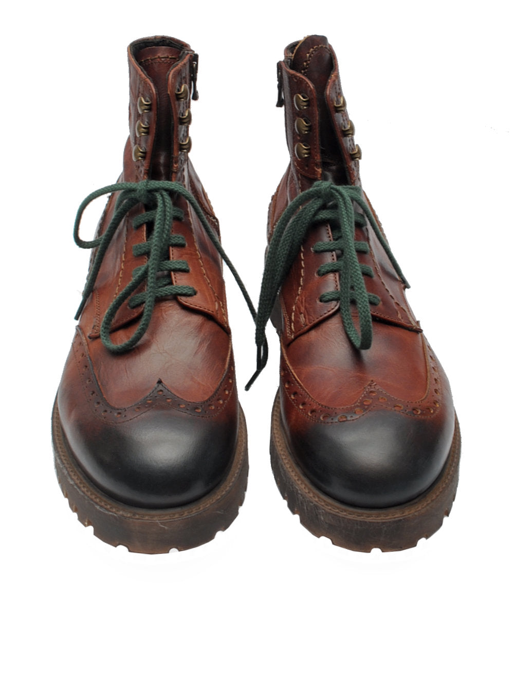 J.P. David polacchino cuoio scuro 37340/40 ai25 - Calzature Nucca