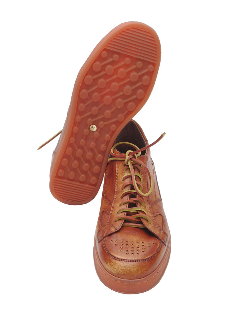 J.P. David Sneaker Tuffata Cuoio Scuro Asolo 1 Pe26