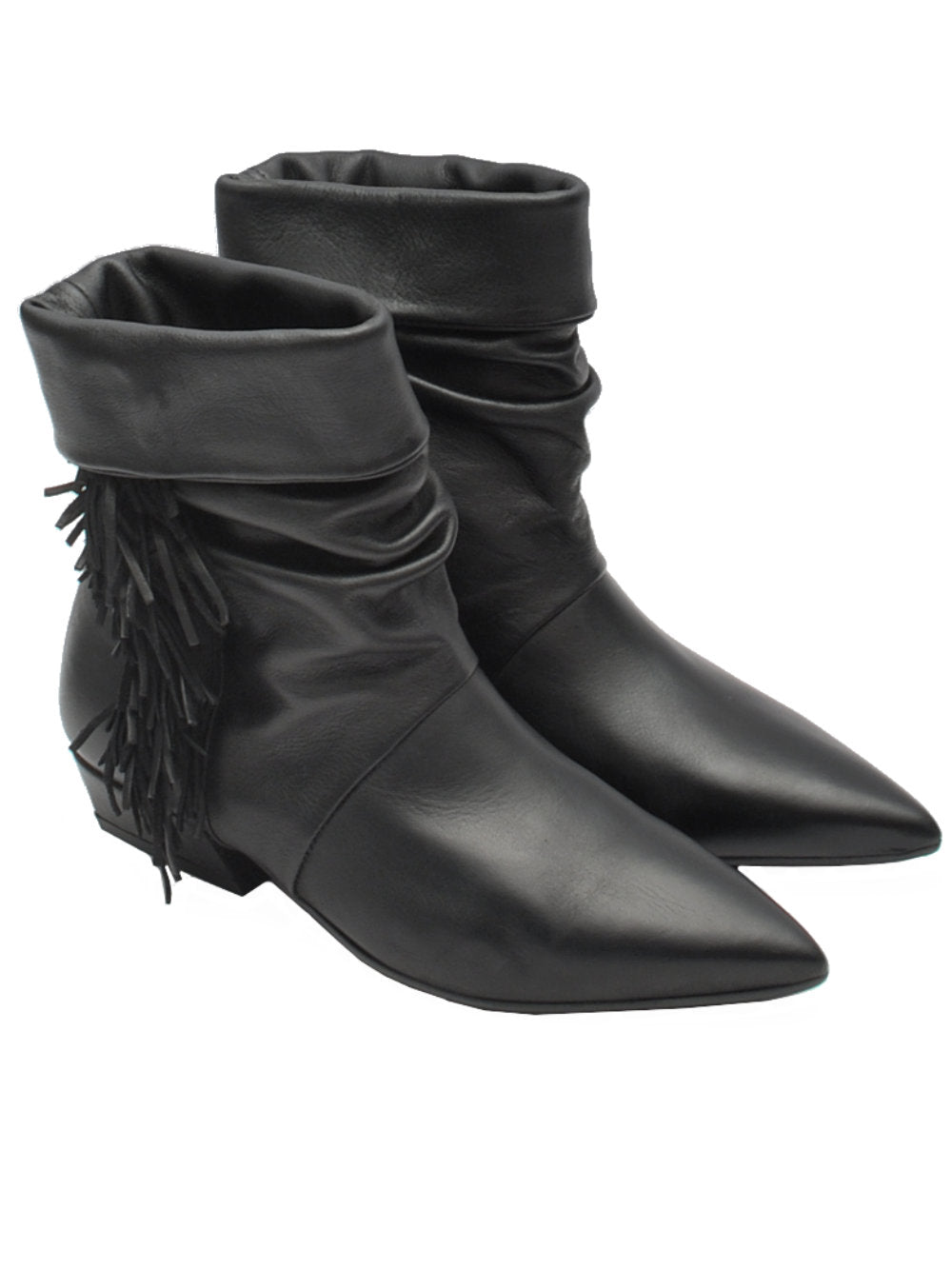 Tronchetto Donna Juice 676213 Nero Ai25 - Calzature Nucca