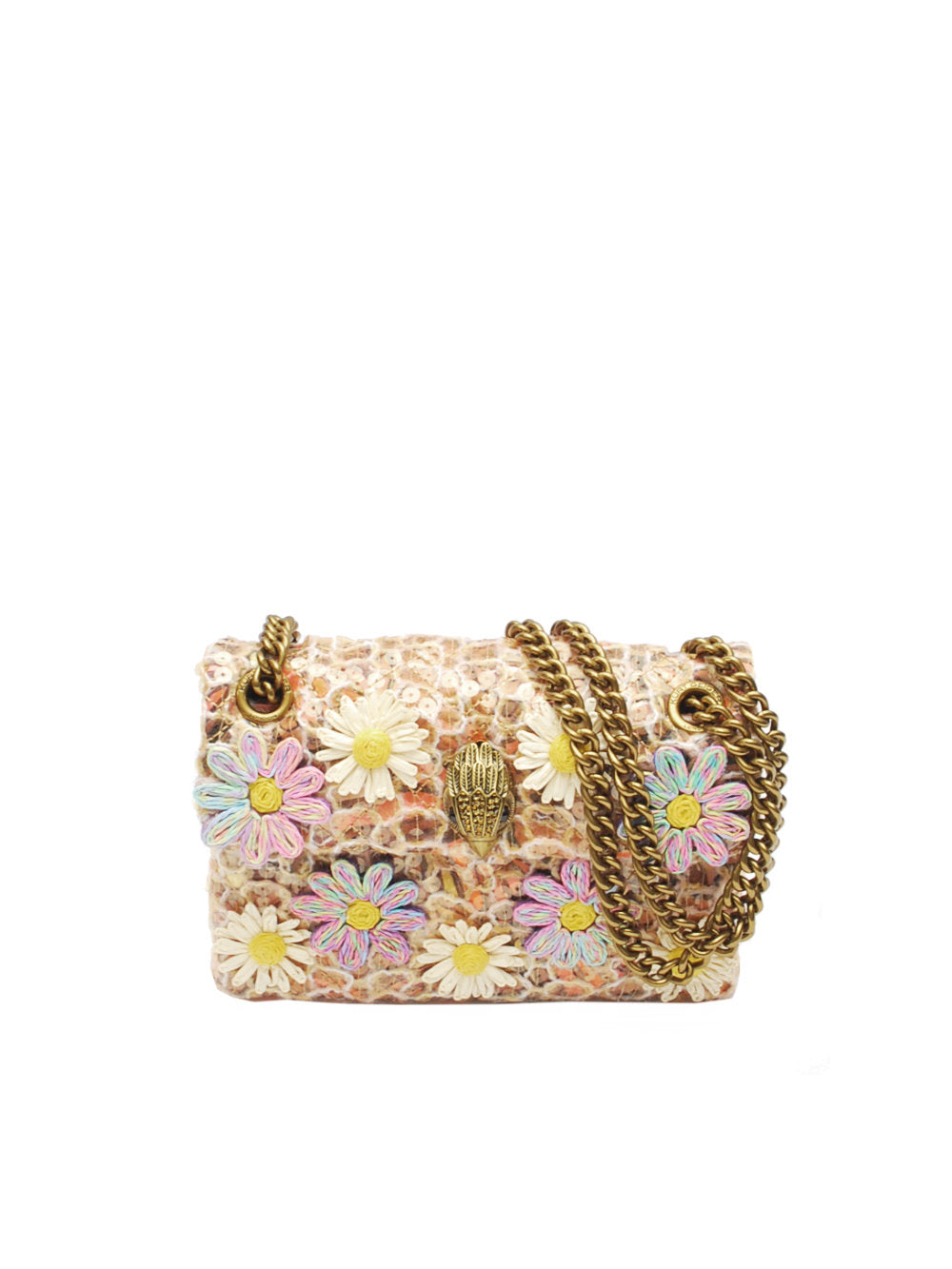 Kurt Geiger borsa Mini Kensington Flowers 265 Brown Oth Pe26