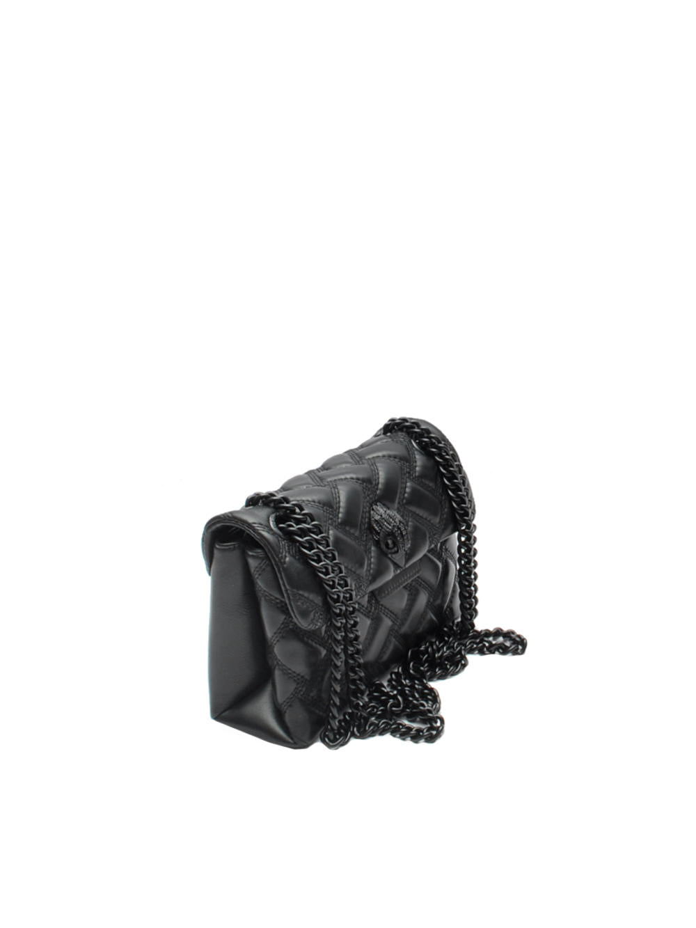 Borsa Donna Kurt Geiger Mini Kensington Drench - Nera Ai25 - Calzature Nucca