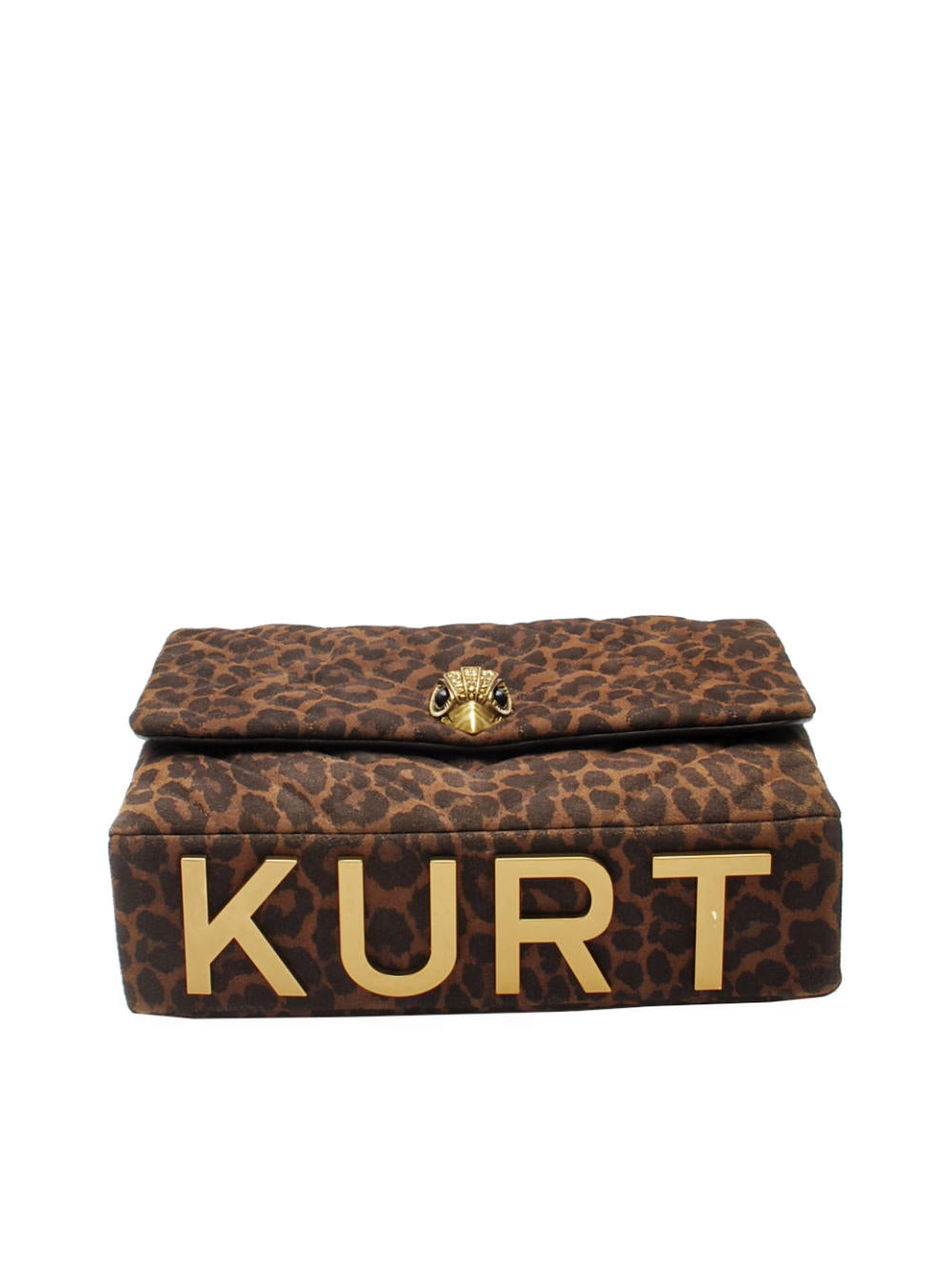 Borsa Donna Kurt Geiger Large Kensington Kurt - DK BRN Comb Ai25 - Calzature Nucca