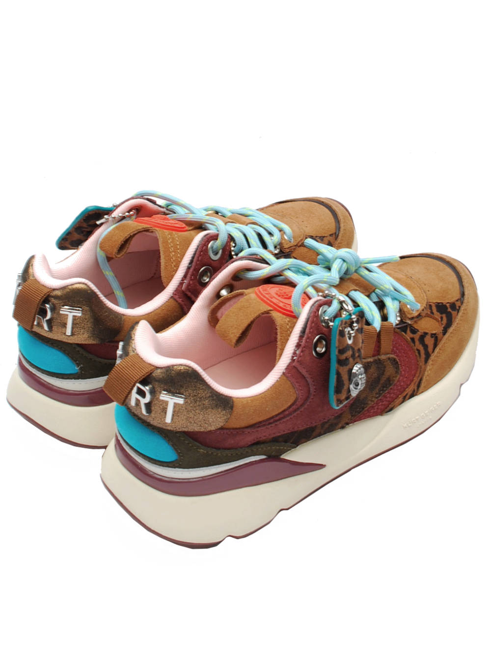 Sneaker Donna Kurt Geiger "Kurt Runner" - Multimateriale Brown ai25 - Calzature Nucca