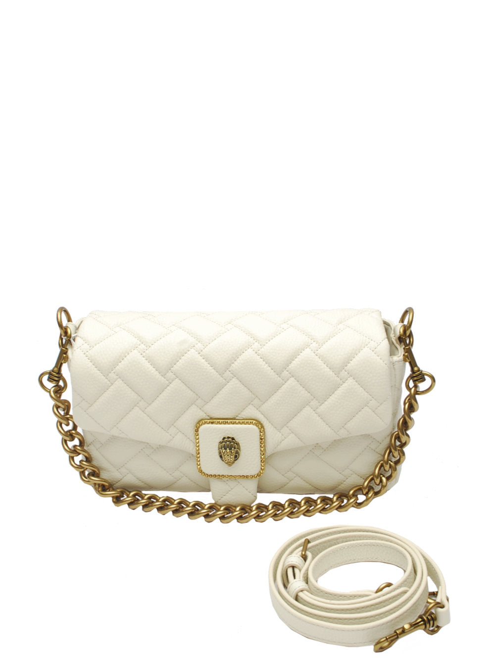 Kurt Geiger borsa Pimlico Bag 376 Leather Bone Pe26