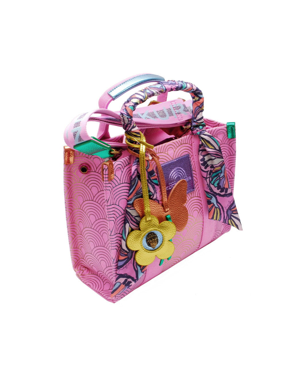 Kurt Geiger borsa Smal Southbank Tote 381 Tessuto Pink Pe26