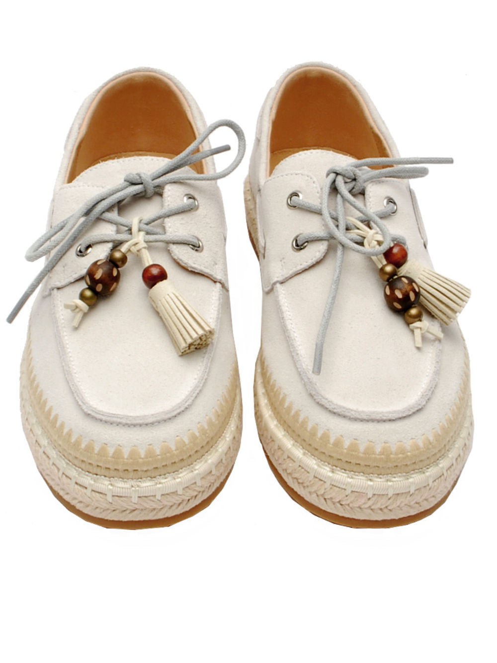 Barche Donna Lara Manni 483251 Camoscio Ghiaccio Pe26