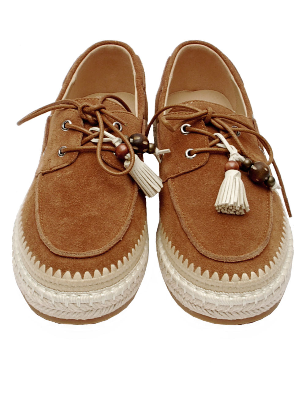 Barche Donna Lara Manni 483251 Camoscio Legno Pe26