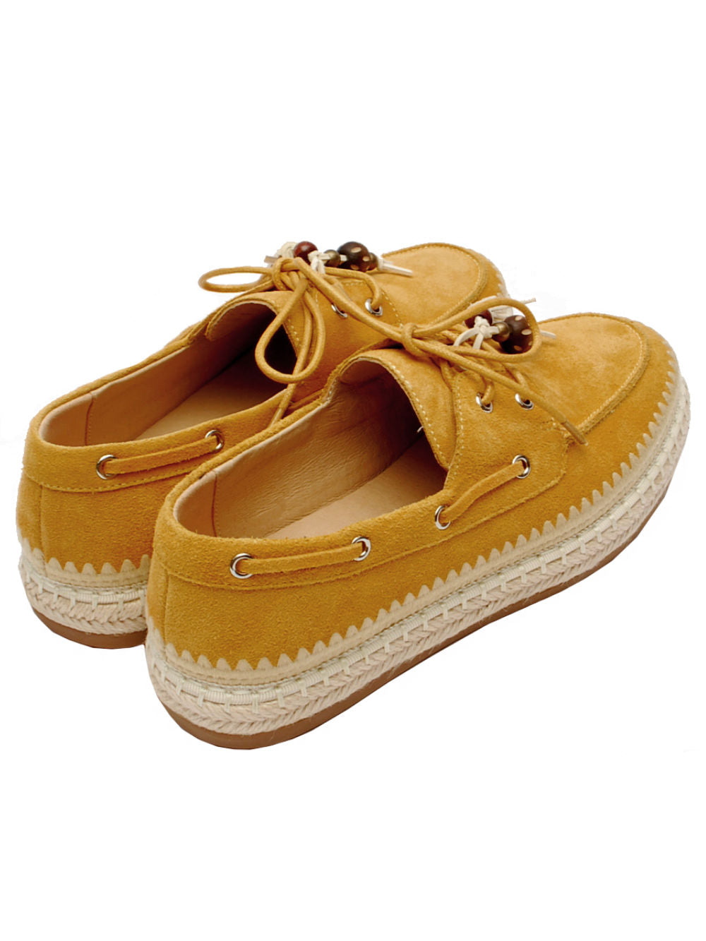 Barche Donna Lara Manni 483251 Camoscio Ocra Pe26