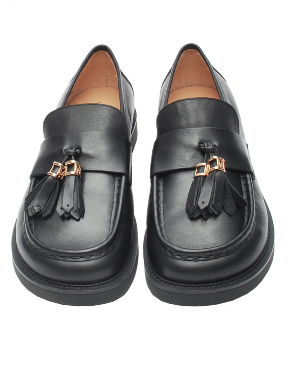 Mocassino Donna Lara Manni - Vitello Nero Ai26