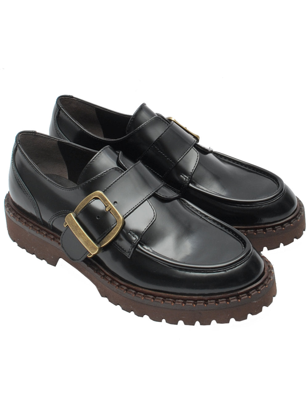 Scarpe Donna Laura Bellariva con Fibbia - 1135 Nero ai25 Calzature Nucca