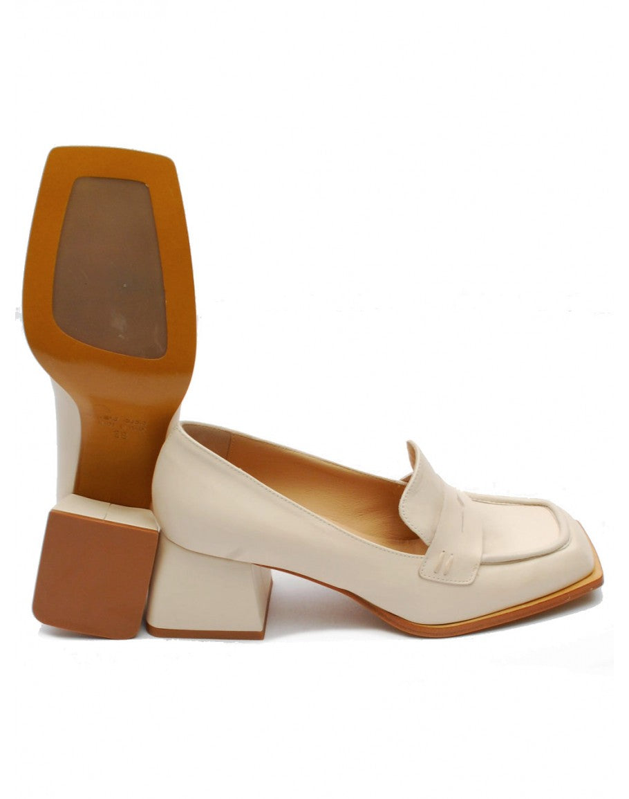 LAURA BELLARIVA MOCASSINO FASCETTA BEIGE 7780