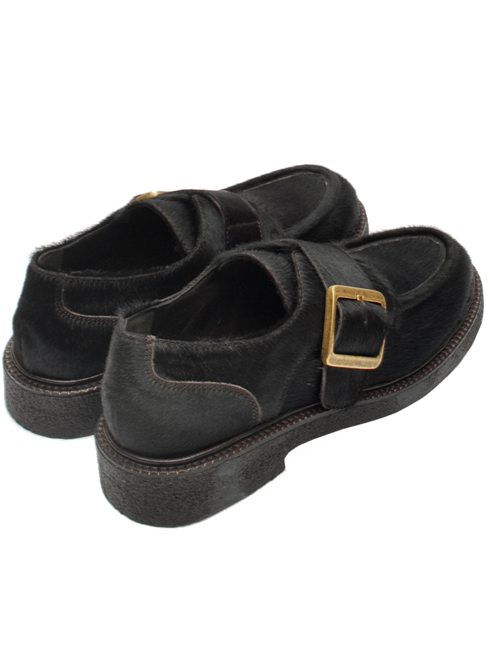 Scarpa Fibbia Donna Laura Bellariva  Art. 3142 Cavallino Moro AI26