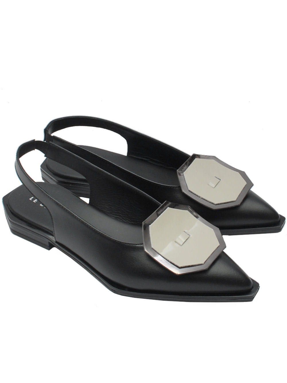 Slingback Donna Le Bohémien P16 Nere Pe25- Calzature Nucca