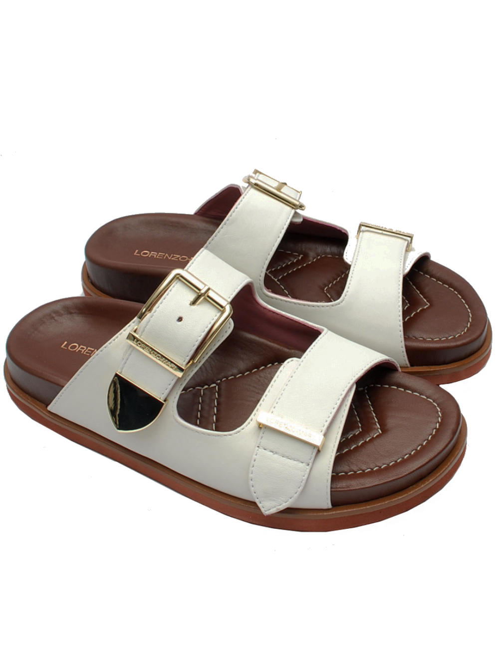 Ciabattine Lorenzo Mari Primula 07 Bianco: Comfort e stile italiano per le tue giornate!