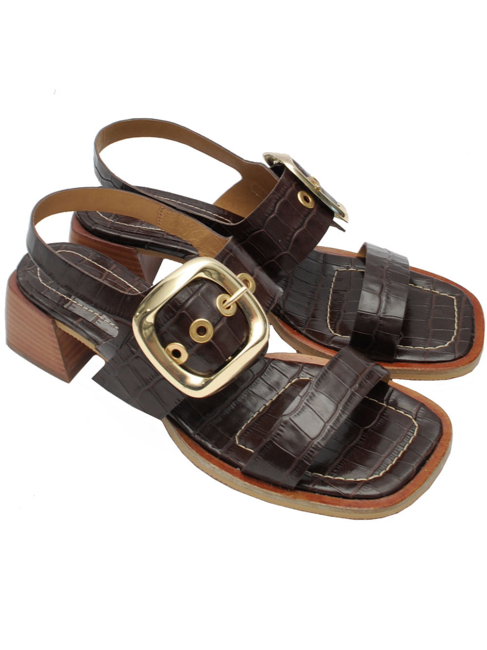 Sandalo Lorenzo Mari Mila 03 Cocco Testa di Moro Pe26