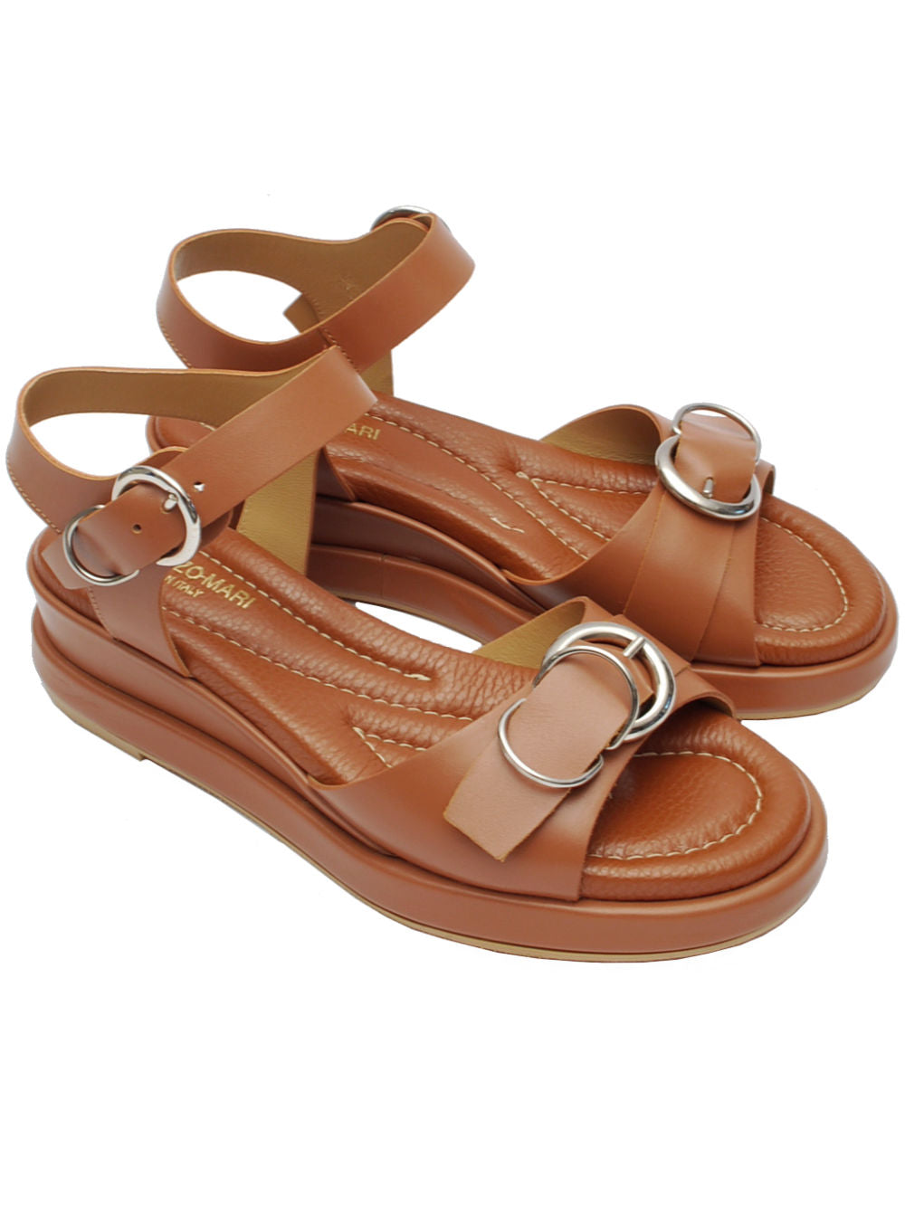 Lorenzo Mari Sandalo Petunia 11 Vitello Caramello Pe26