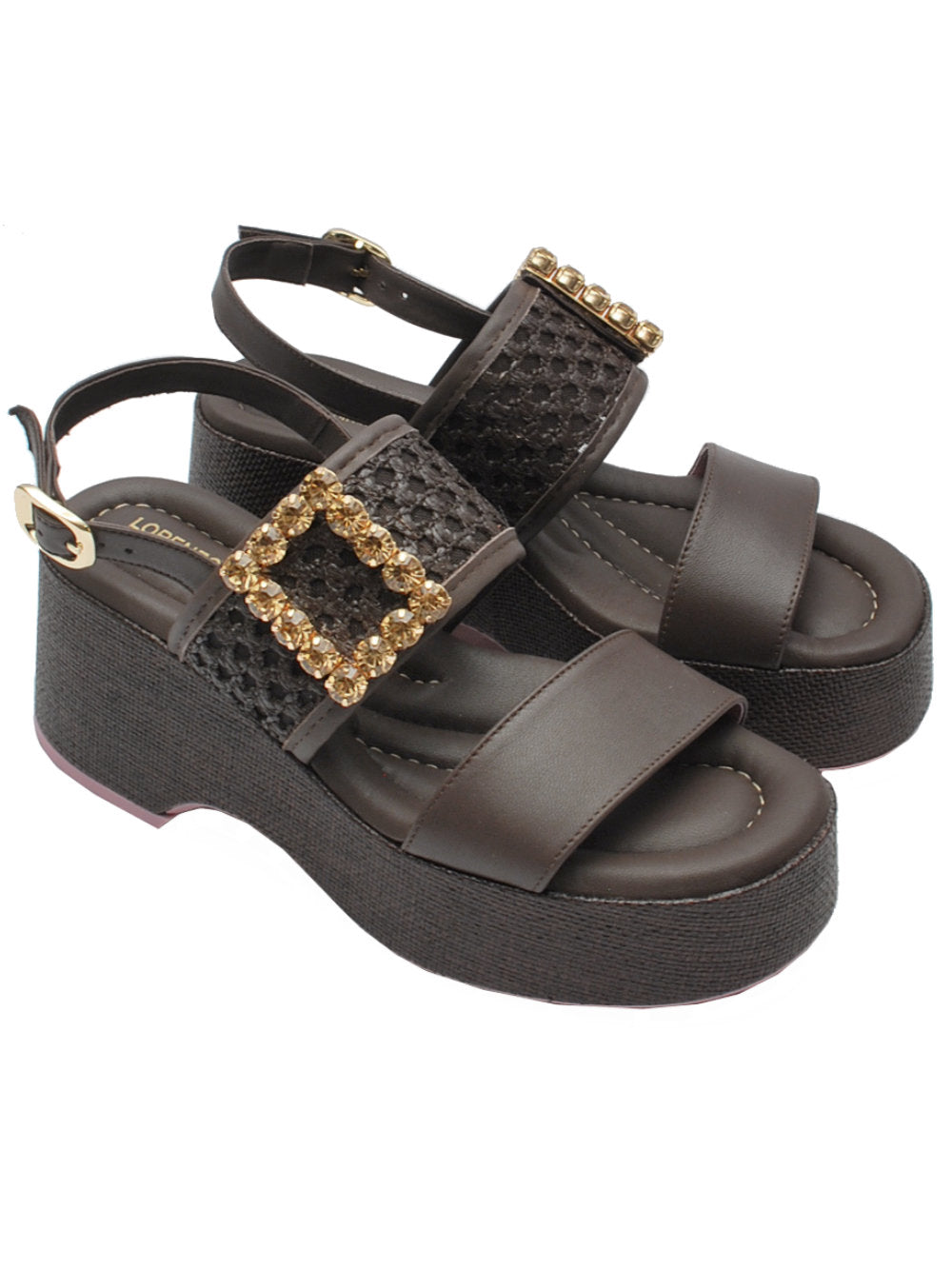 Sandali Lorenzo Mari Tea 04 Testa di Moro: Eleganza naturale con un tocco di luce