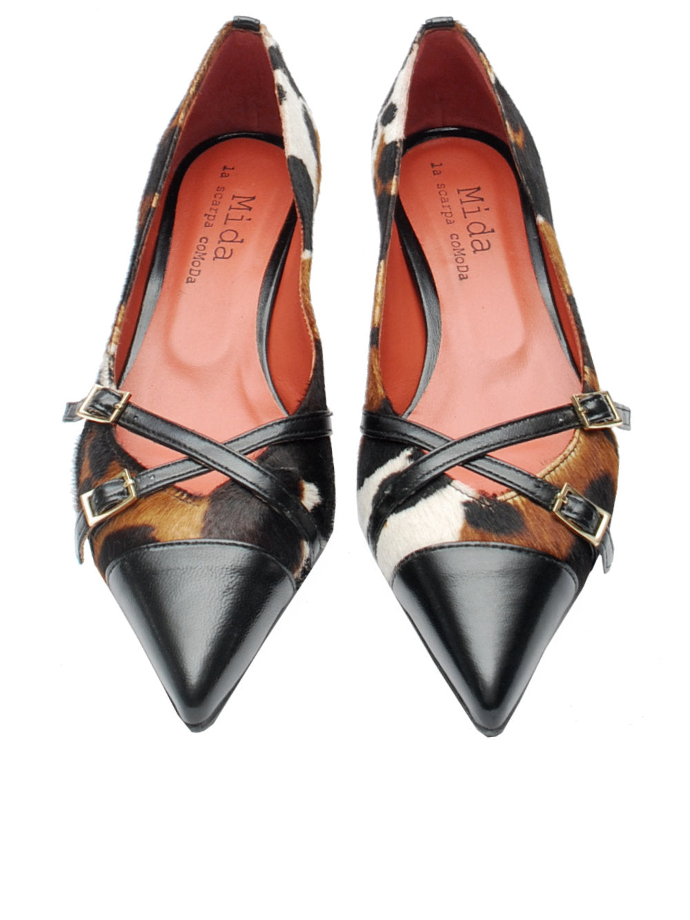 Decoltè Donna Midare Art. 30 - Mucca Multicolor Ai25 - Calzature Nucca