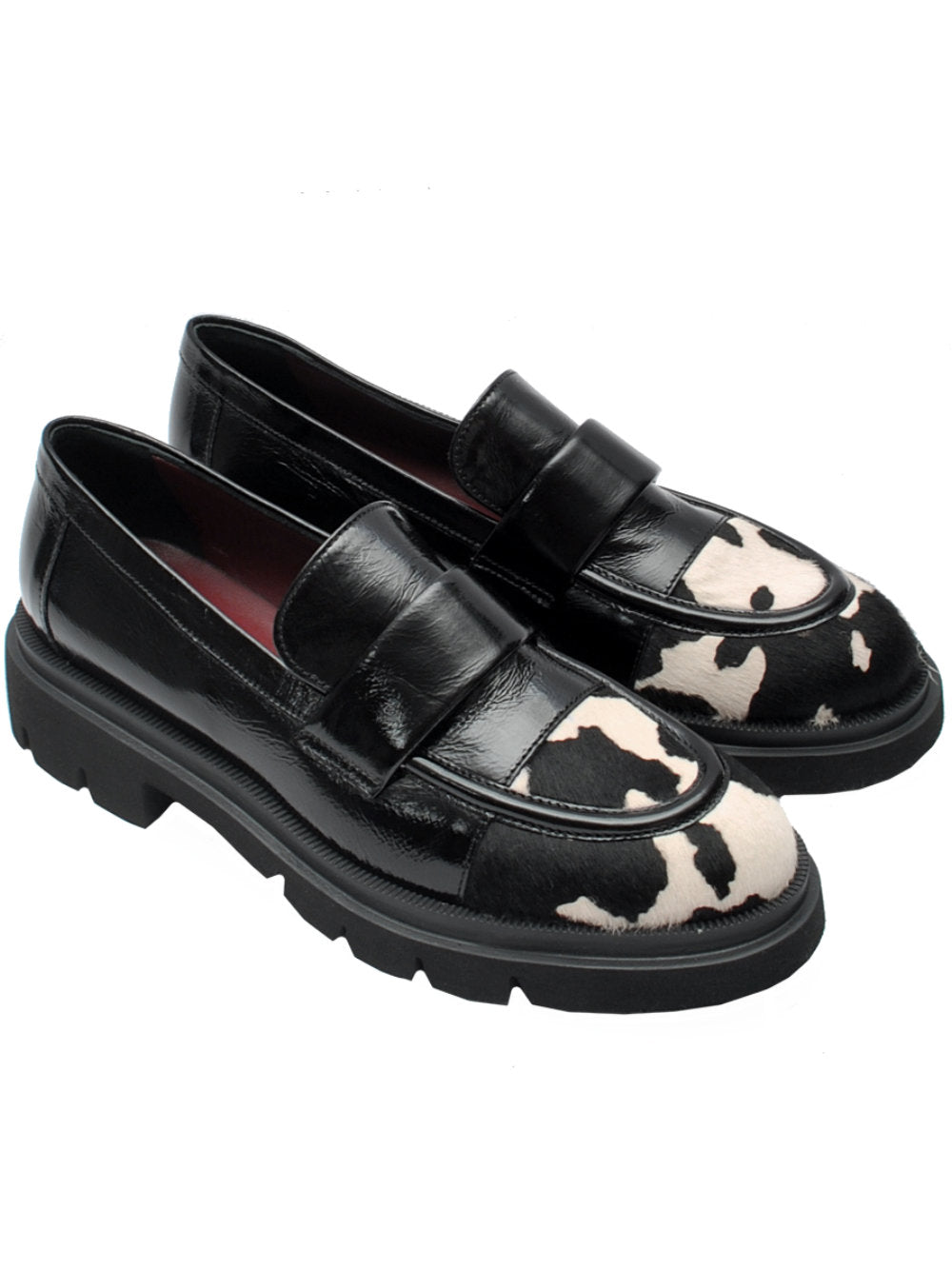Mocassino Donna Midare Art. 340 - Verlux Nero Cavallino Ai25 - Calzature Nucca