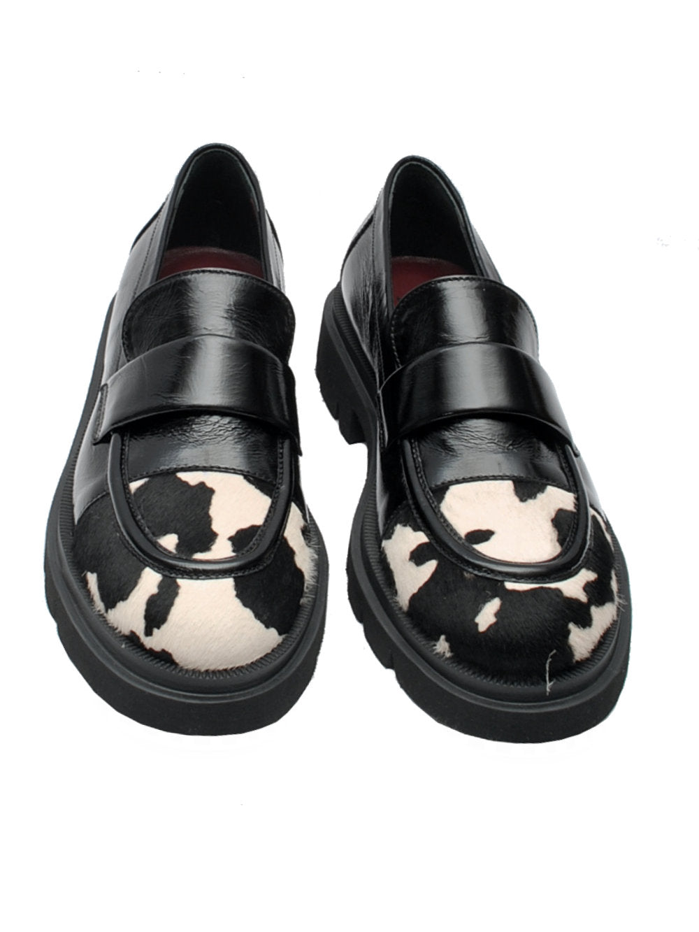 Mocassino Donna Midare Art. 340 - Verlux Nero Cavallino Ai25 - Calzature Nucca