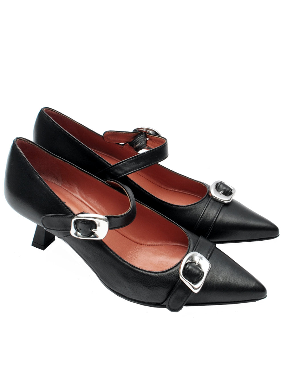 Decoltè Donna Midare Art. 150 - Nappa Nera Ai25 - Calzature Nucca