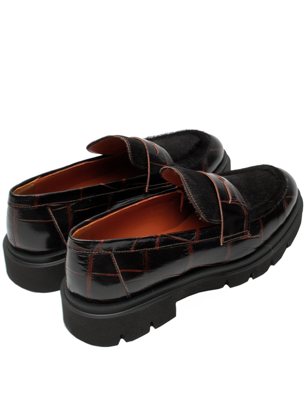 Mocassino Donna Midare 314 - Cocco Cavallino Moro Ai26