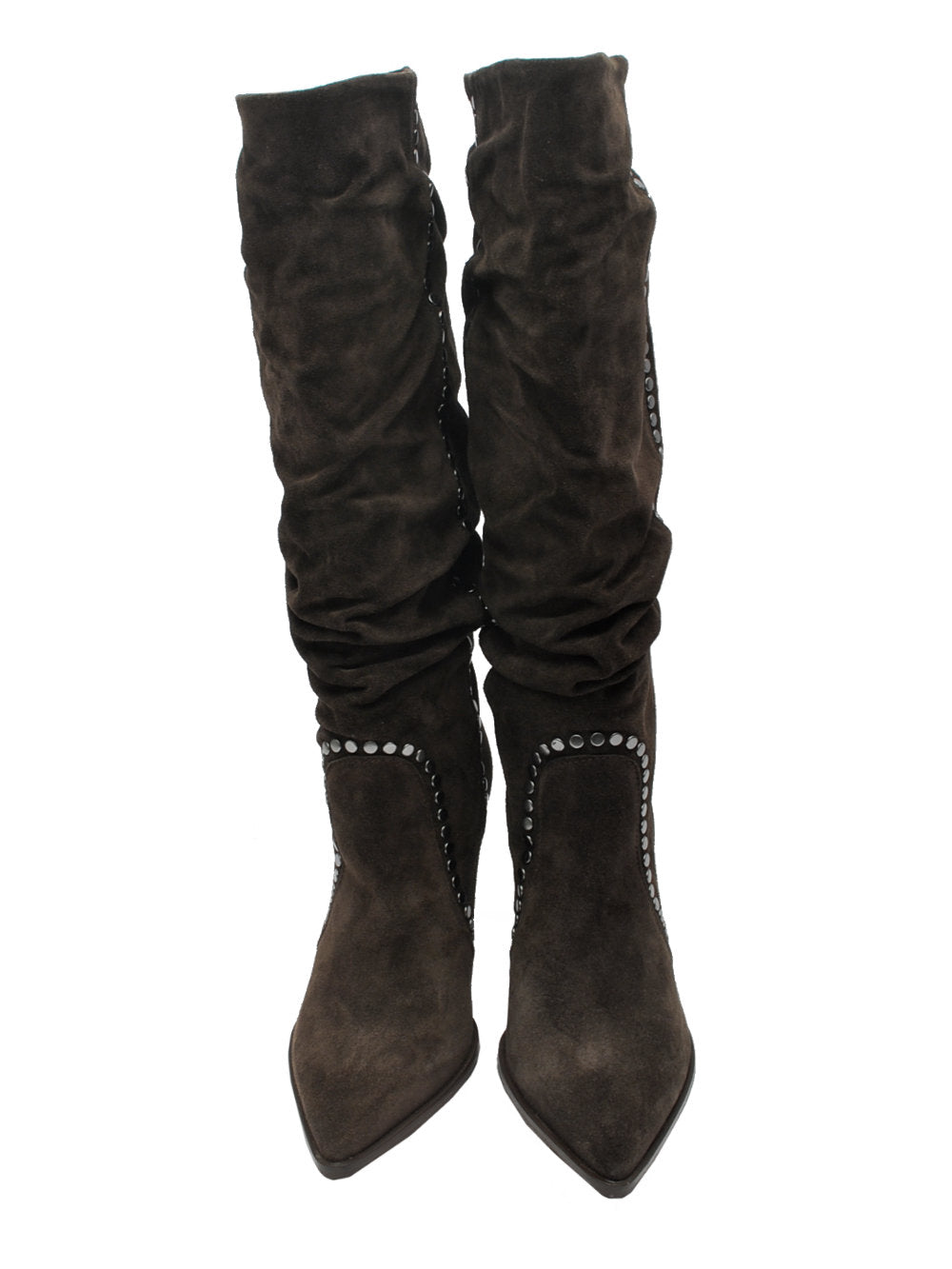 Stivale Donna Mimmu M2112M9 Camoscio Castagno Ai26