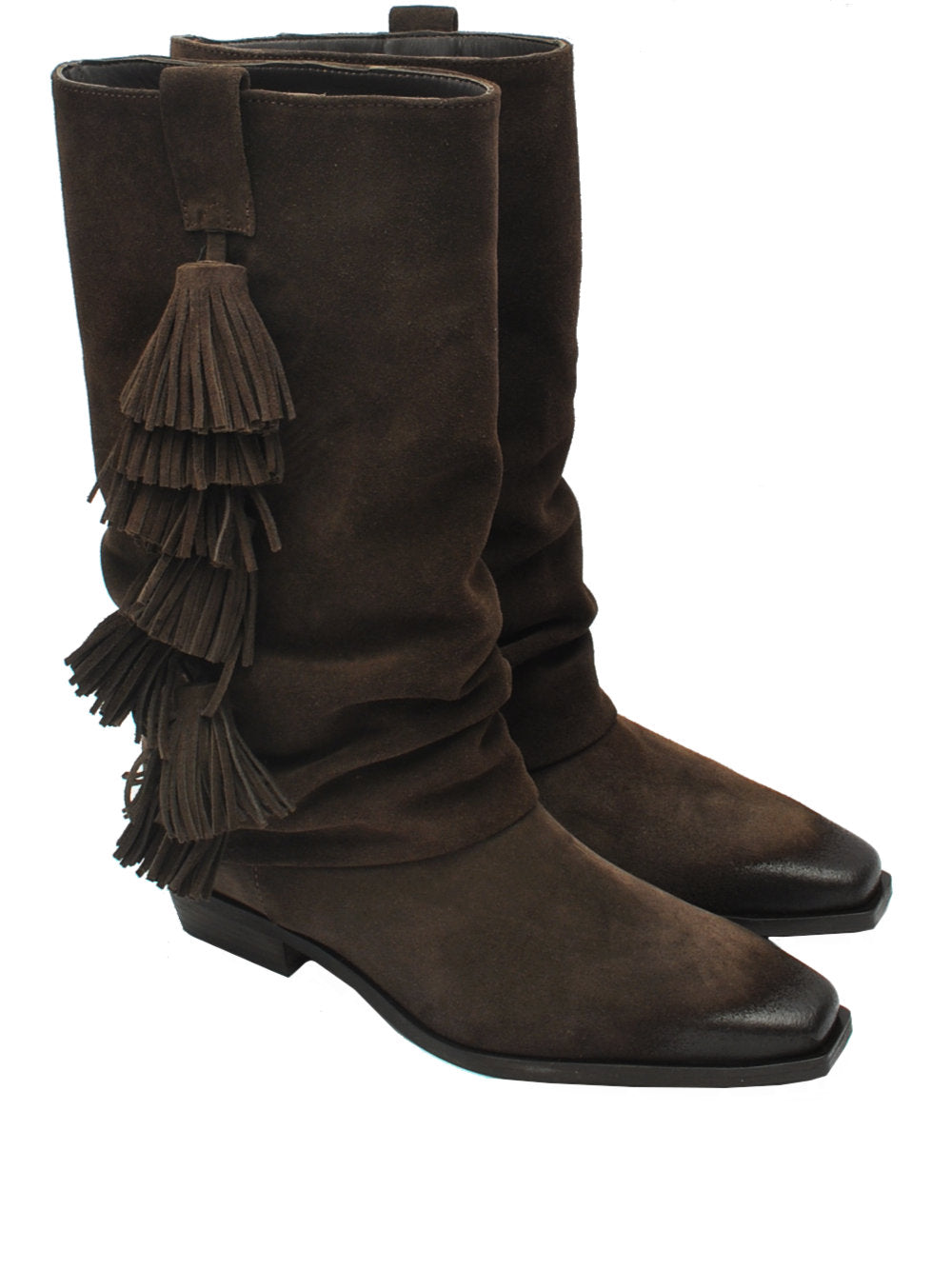 Stivale Donna Mimmu M306M3 Camoscio Castagna Ai26