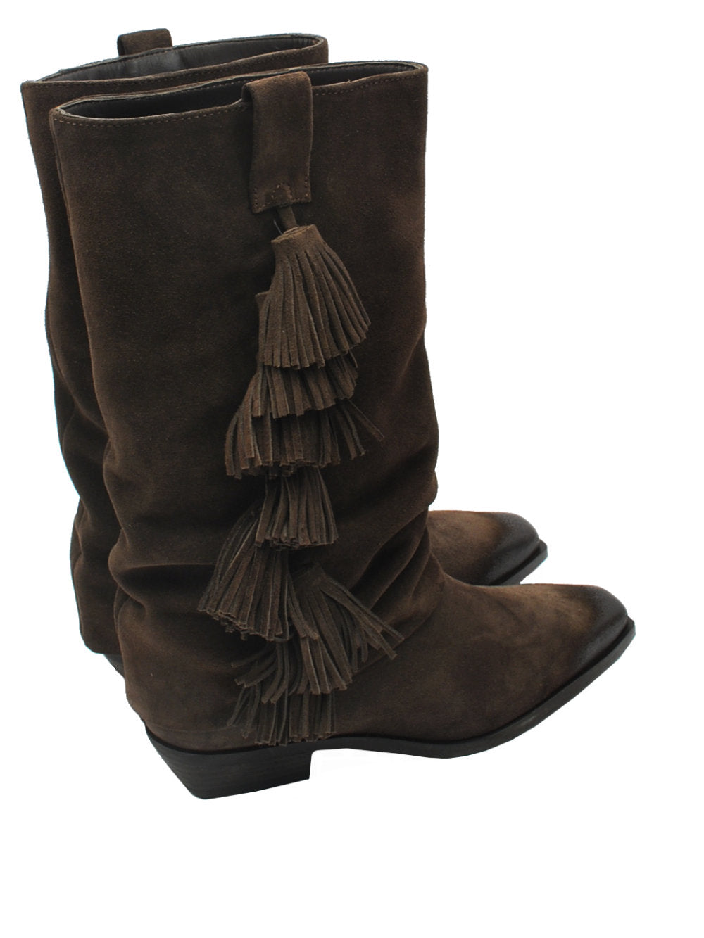Stivale Donna Mimmu M306M3 Camoscio Castagna Ai26