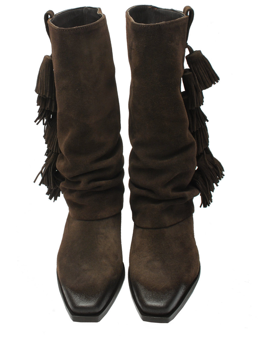 Stivale Donna Mimmu M306M3 Camoscio Castagna Ai26