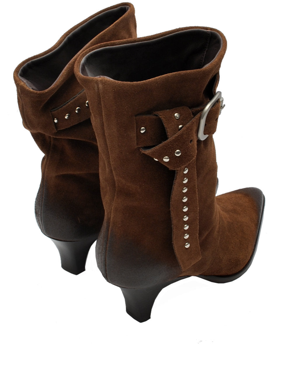 Tronchetto Donna Mimmu M437M1 Camoscio Birra Ai26
