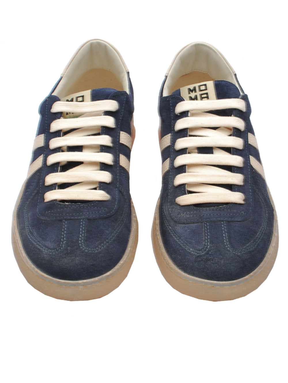 Sneaker Moma Camoscio Lavato Blu 10601A pe26