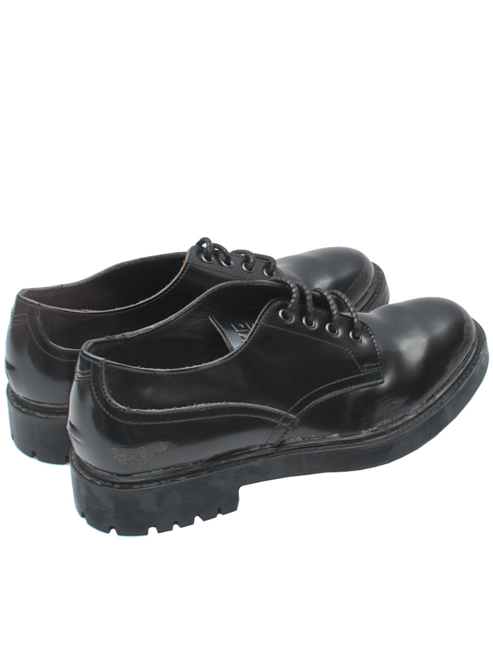 Moma scarpa allacciata nera 57401A ai24