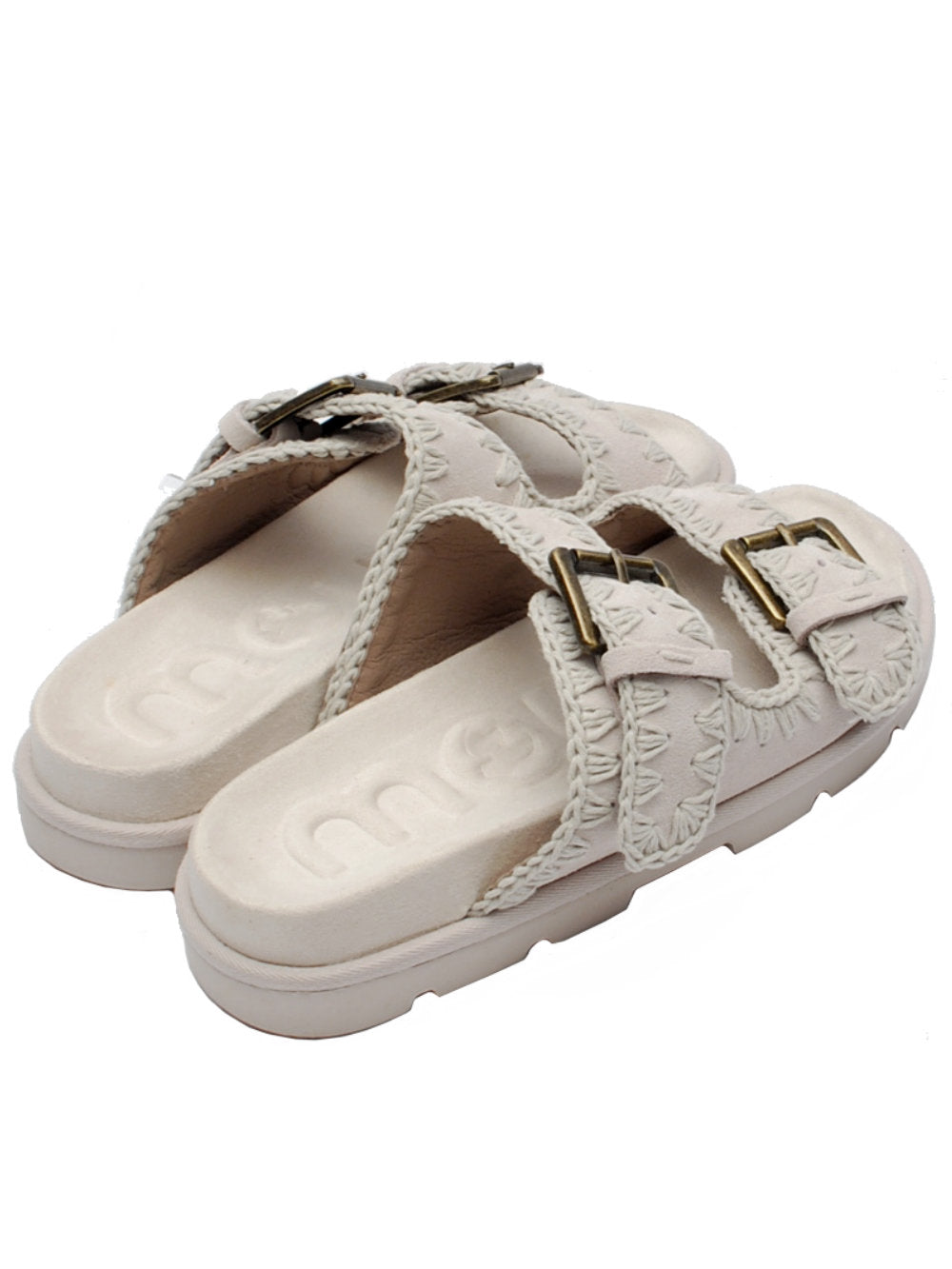 Ciabatte Mou Low Bio Sandal 2buckles Ghiaccio: Comfort eco-chic per le tue giornate