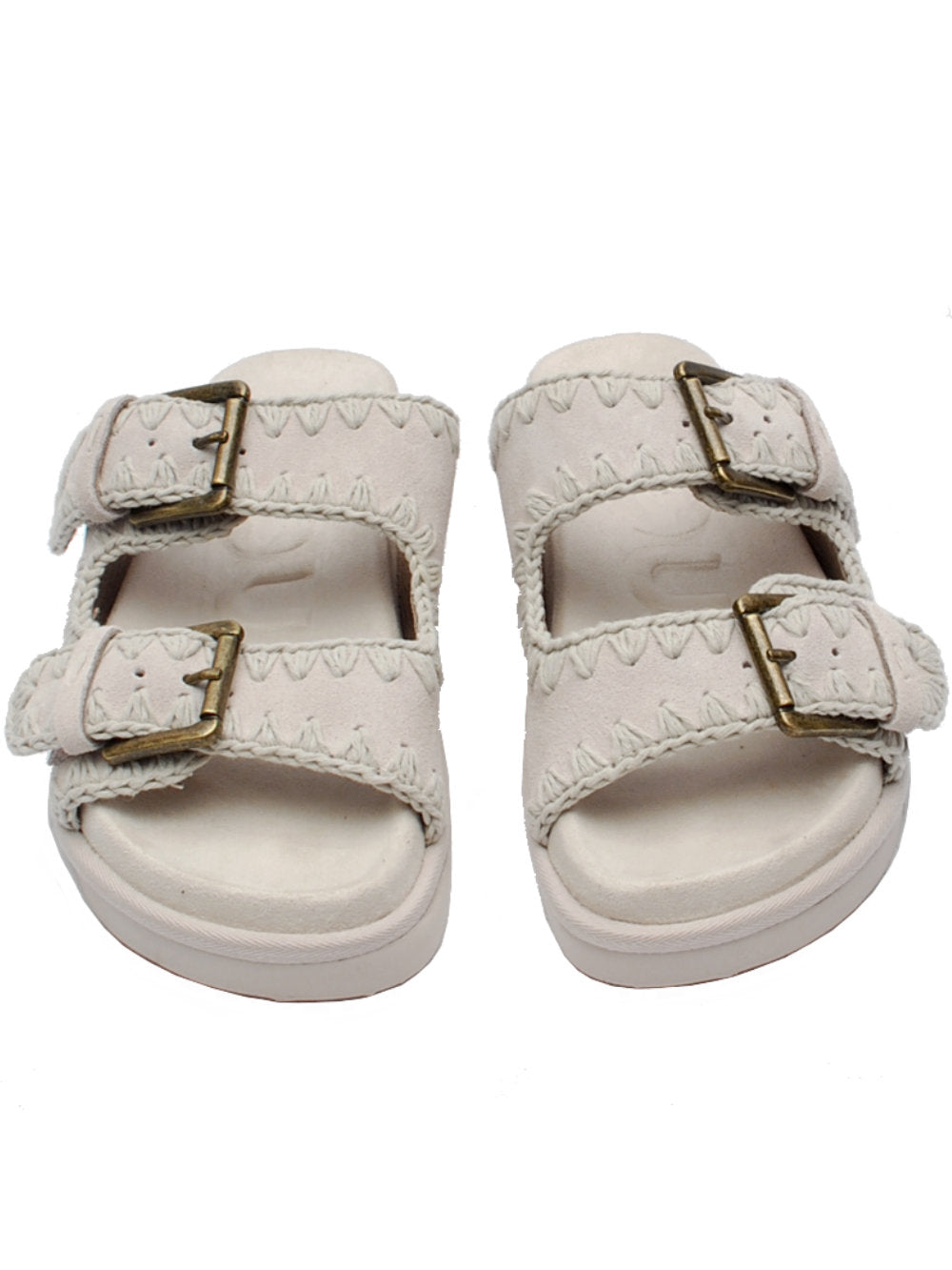 Ciabatte Mou Low Bio Sandal 2buckles Ghiaccio: Comfort eco-chic per le tue giornate