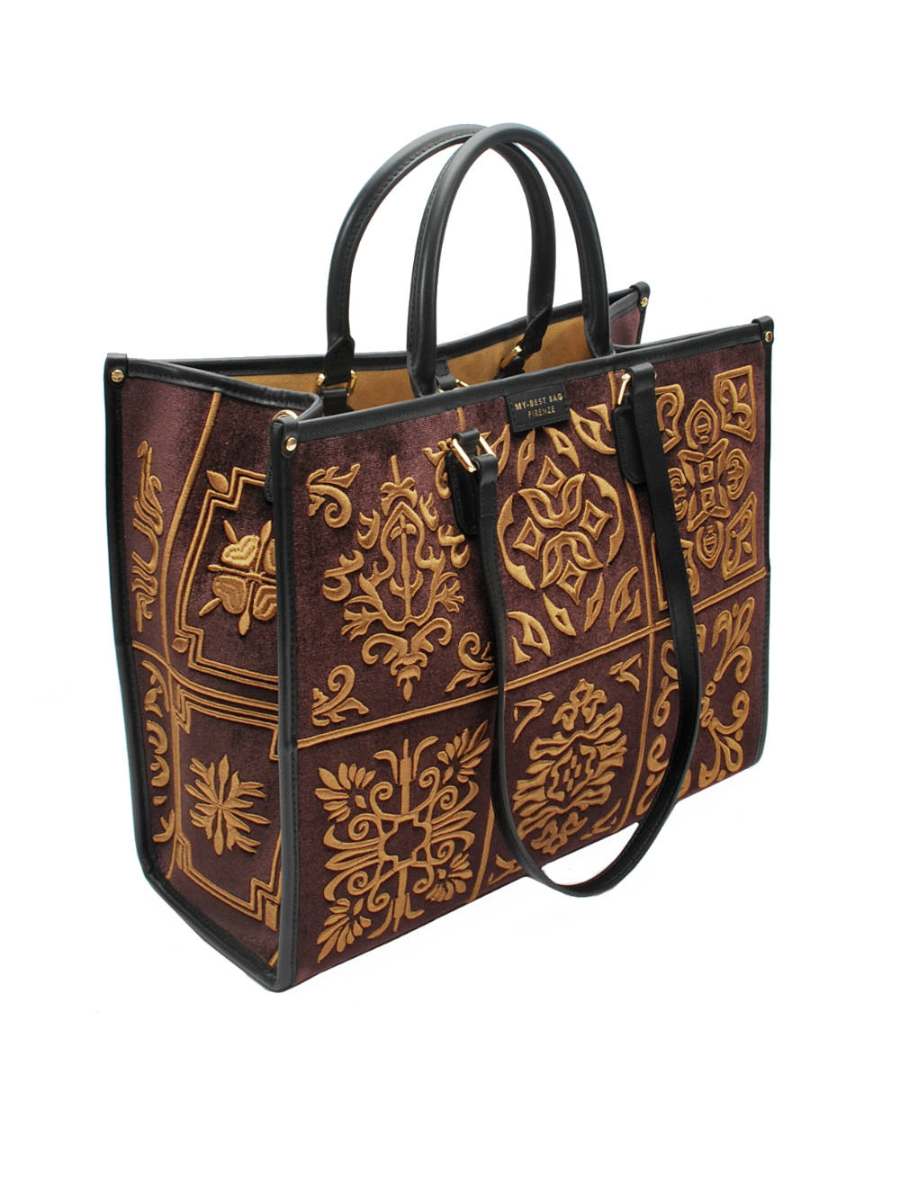 Borsa Donna My Best Bag "Atena Lisbona" F1 MYB 1001 - Tabac Ai25 Calzature Nucca