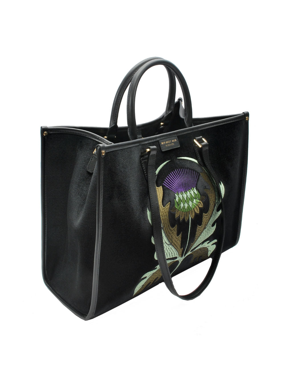 Borsa Donna My Best Bag "Atena Herbarium" F1 MYB 1005 - Thistle Ai25 Calzature Nucca